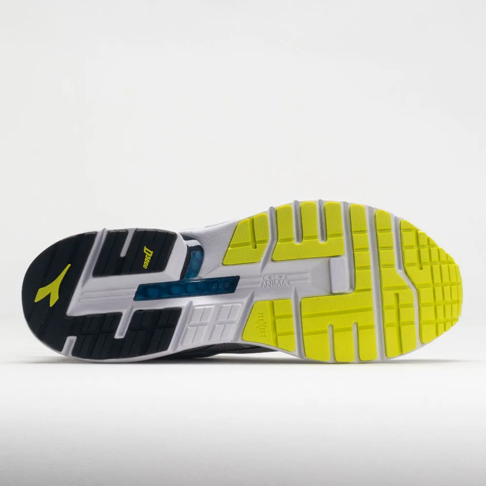 Diadora Mythos Blushield Vigore Men's  Silver DD/White/Blue Opal Office Worker PaddedTongue