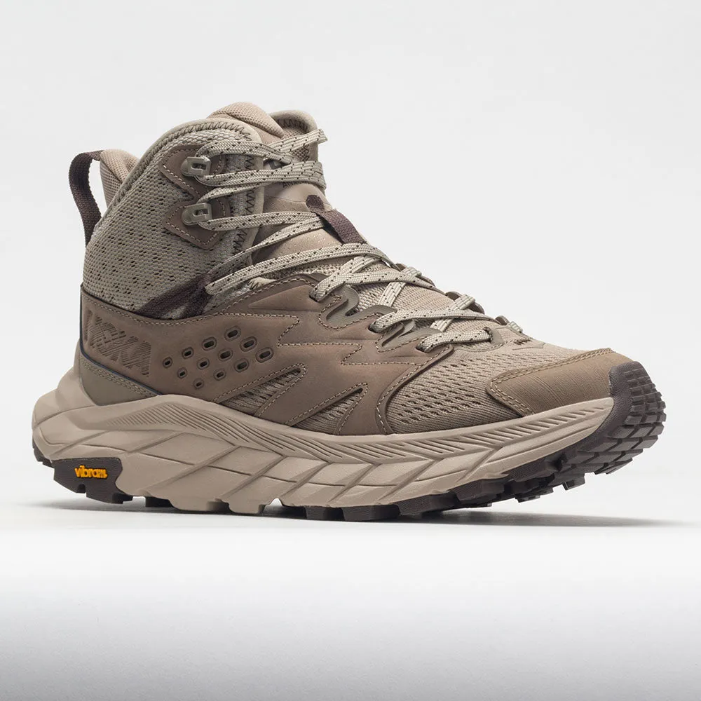 HOKA Anacapa Breeze Mid Men's  Dune/Oxford Tan zipper shoes mountain hiking