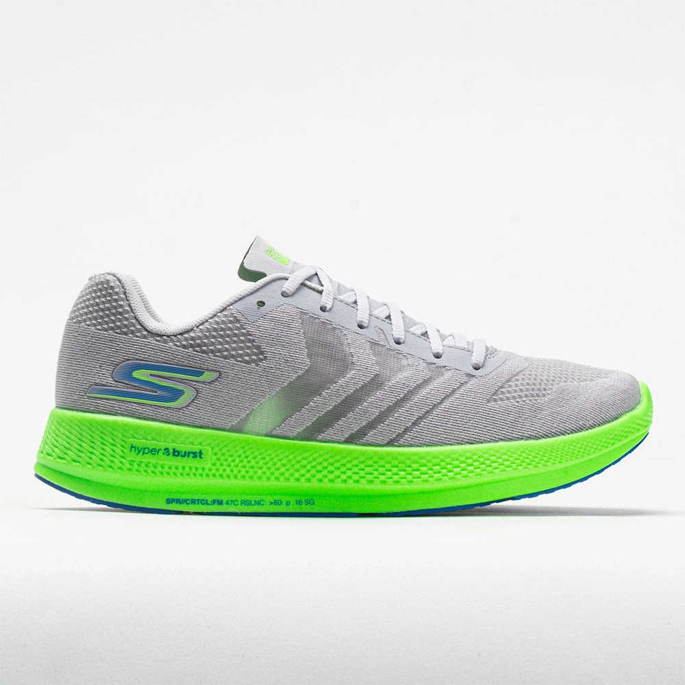 Comfort - Padding Skechers GOrun Razor  Women's  Gray/Lime