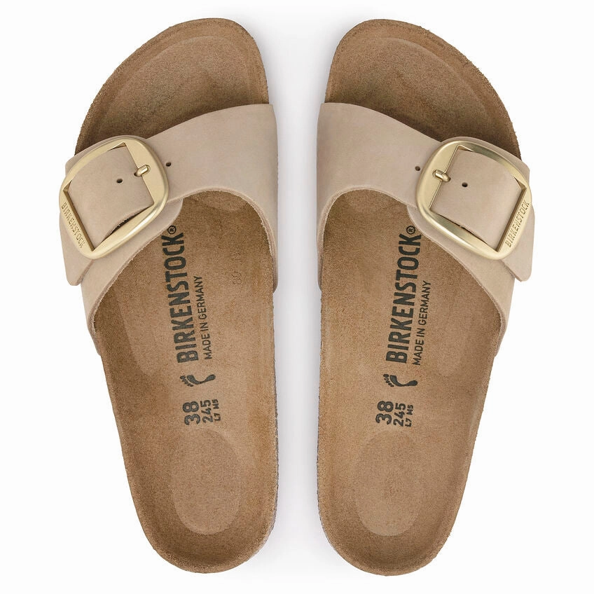 Relax Fit Shoes Madrid Big Buckle Sandcastle Narrow