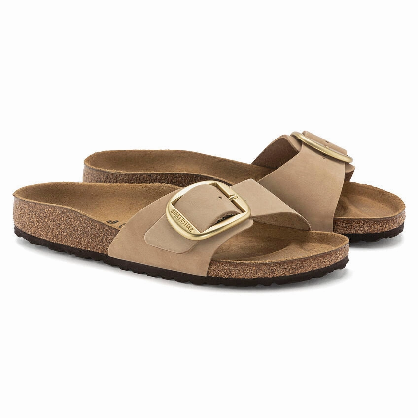 Minimalist Sandals Madrid Big Buckle Sandcastle Narrow