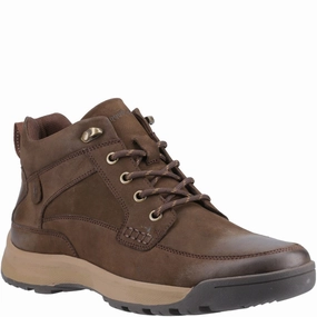 Hush Puppies Vernon Lace Wide Fit Boots Cold Step