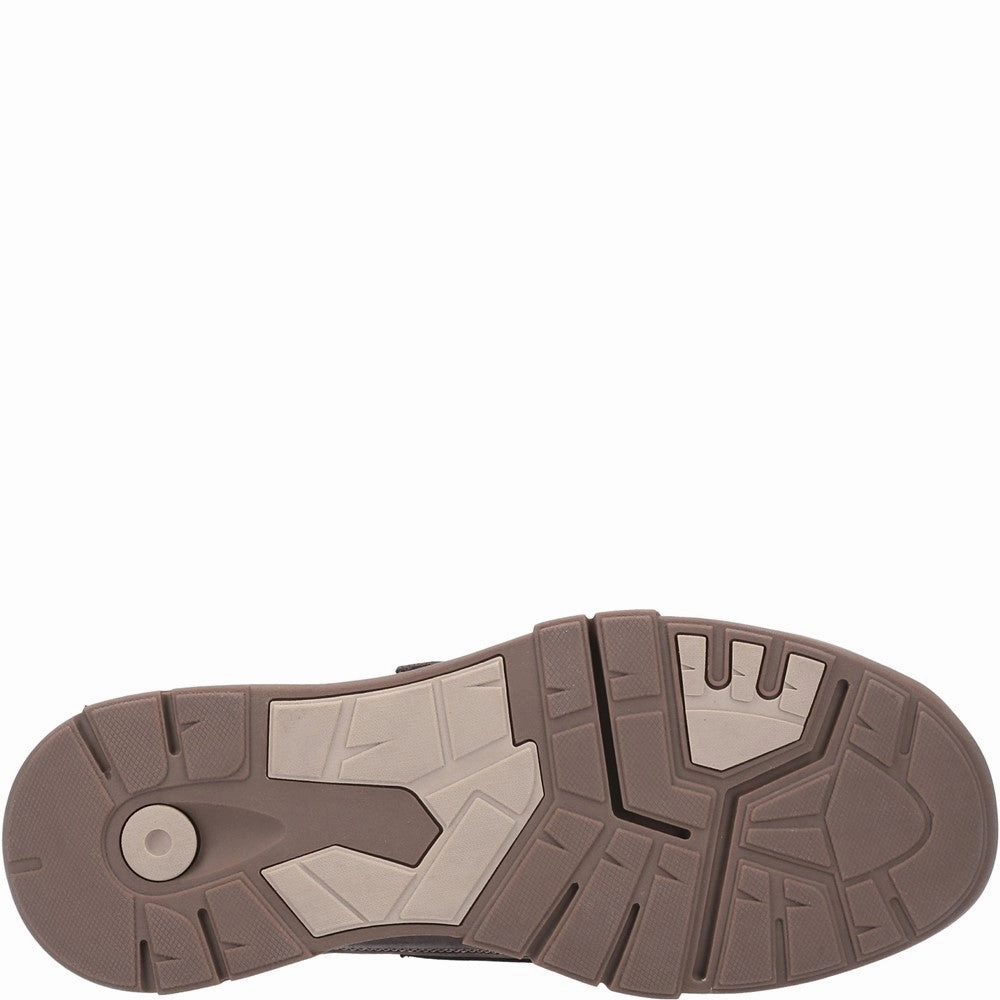 Chic Style Mid Top Hush Puppies Fabian Touch Fastening Shoes