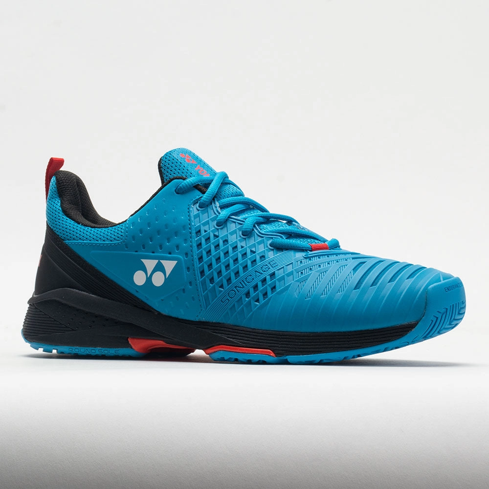 Yonex Power Cushion Sonicage 3 Wide Men's  Blue/Black recreation lace - up running option