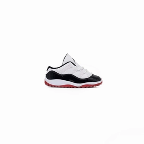 HookAndLoopClosure luxury - feel Air Jordan 11 Low (TD), Concord- Bred