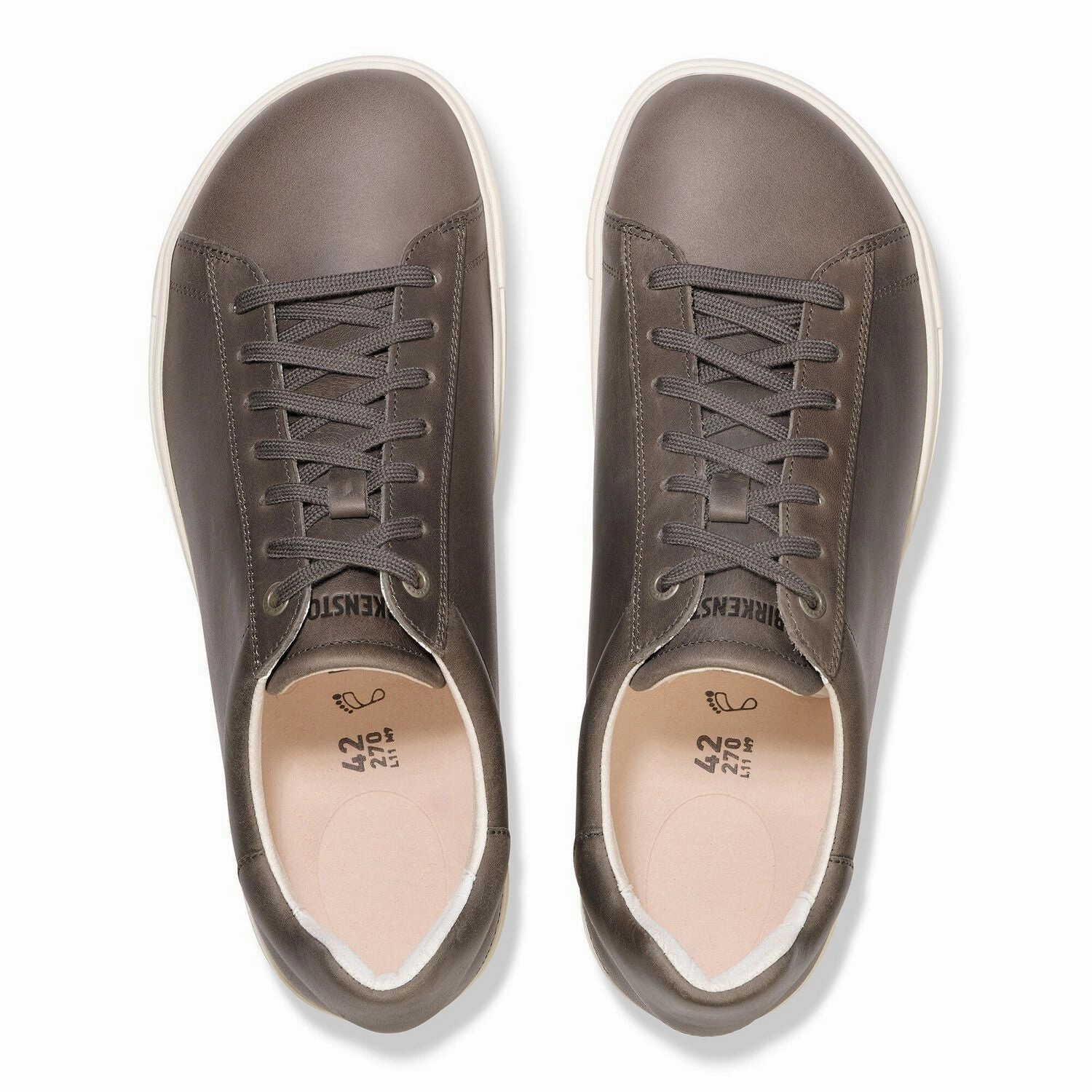 Bend Low Leather Iron Closed Toe