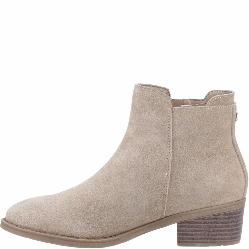 Hush Puppies Ingrid Zip Boot Track Run