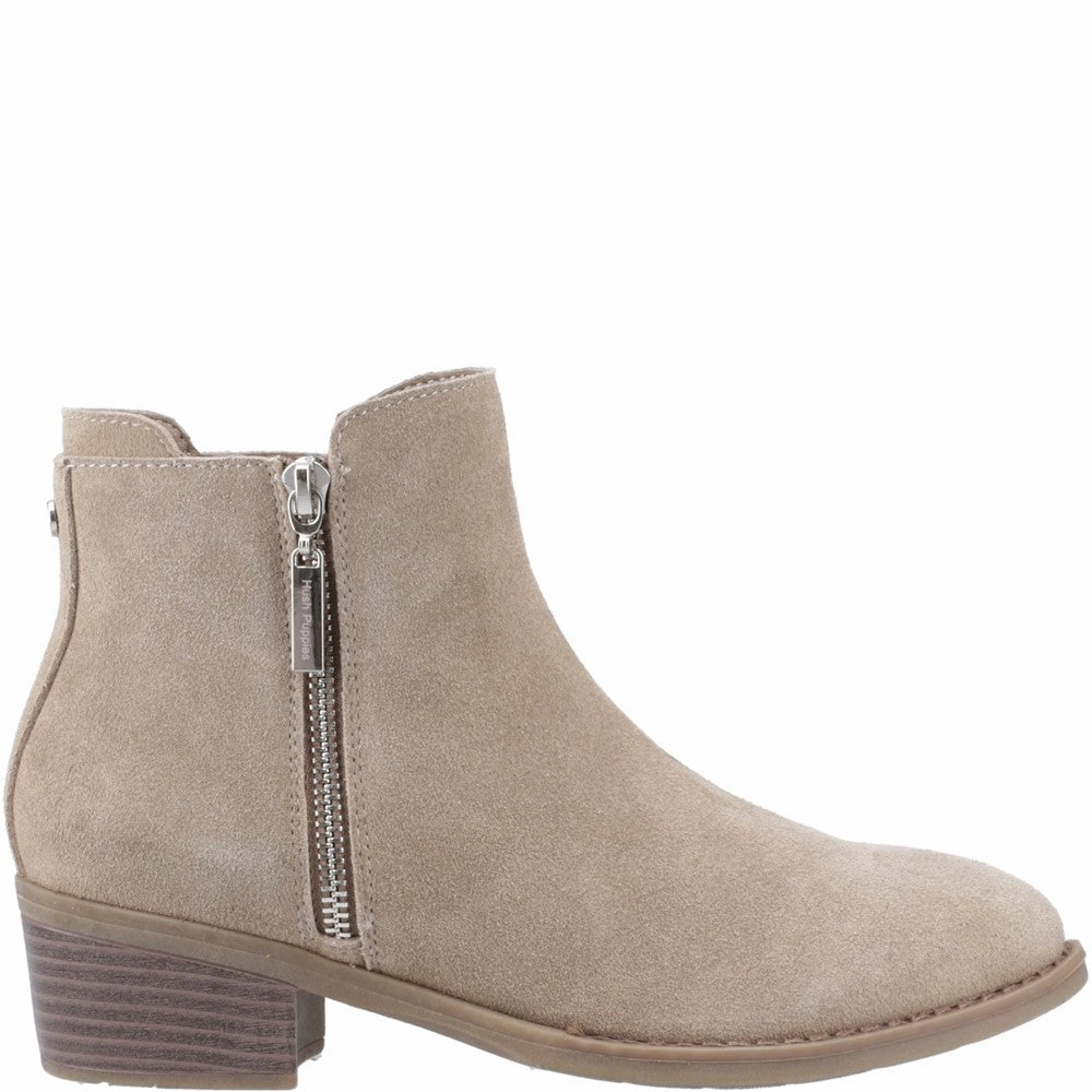 Hush Puppies Ingrid Zip Boot Sun Path Everyday Look