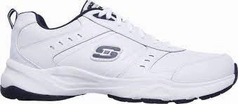 Haniger Leather Trainer White W Subtle tone Anti Skid