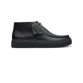 Mens - Torhill Hi Black Leather Eva Midsole