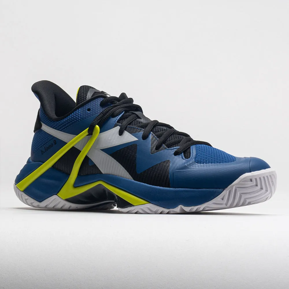 Diadora B.Icon 2 AG Men's  Deja Vu Blue/White/Black mid - top footwear