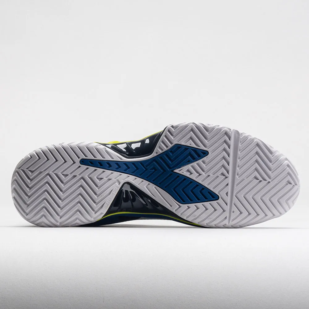 Diadora B.Icon 2 AG Men's  Deja Vu Blue/White/Black fluorescent - design shoes