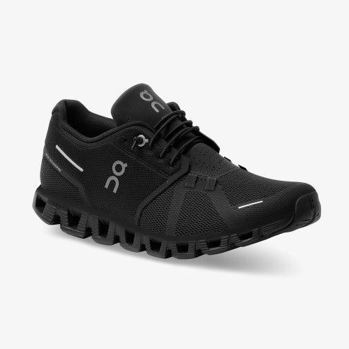 Men's ON Cloud 5 All Black Easy Step Moisture   Wicking