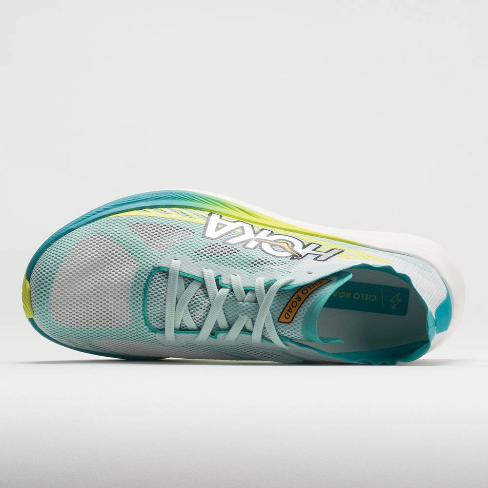 HOKA Cielo Road Unisex  White/Ceramic flat - foot support shoes