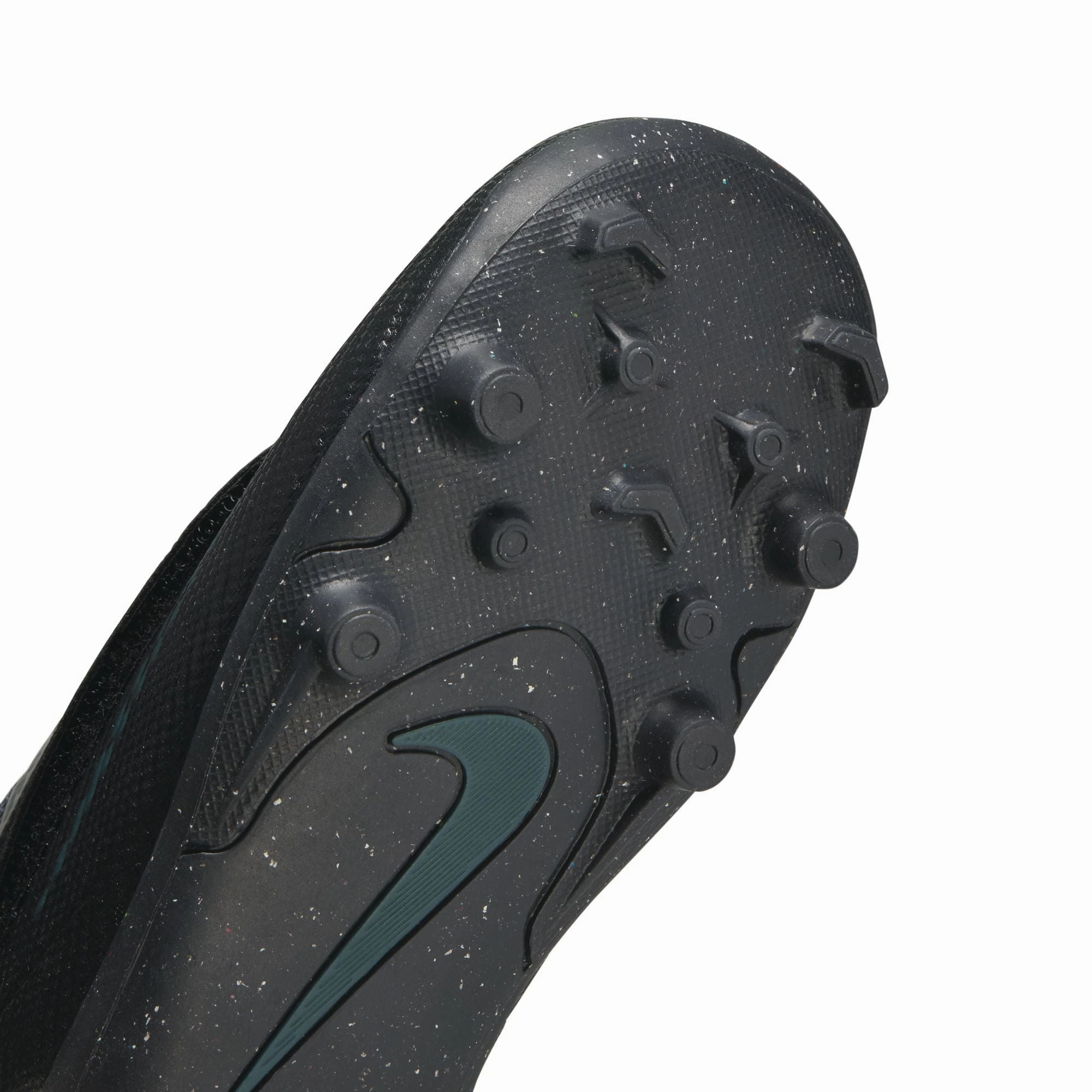 Nike Junior Mercurial Vapor 16 Club FG/MG Firm Ground/Multi Ground PS (V) Soccer Cleat -  Black/ Black Deep Jungle Pace Shift Practice Control