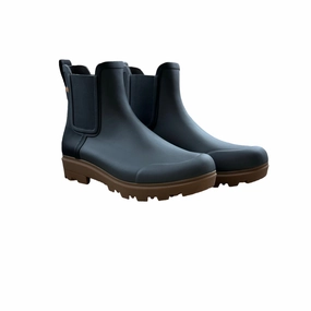 Holly Chelsea Dark Gray Bootie Cut