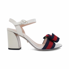 Gucci 'Rose Web' Heels - Women's 36.5 Timeless Quality
