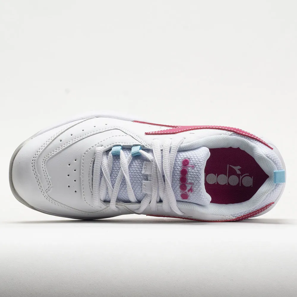 Diadora Challenge 5 SL Junior  White/Pinklady running in countryside shoes heavy - duty construction shoes