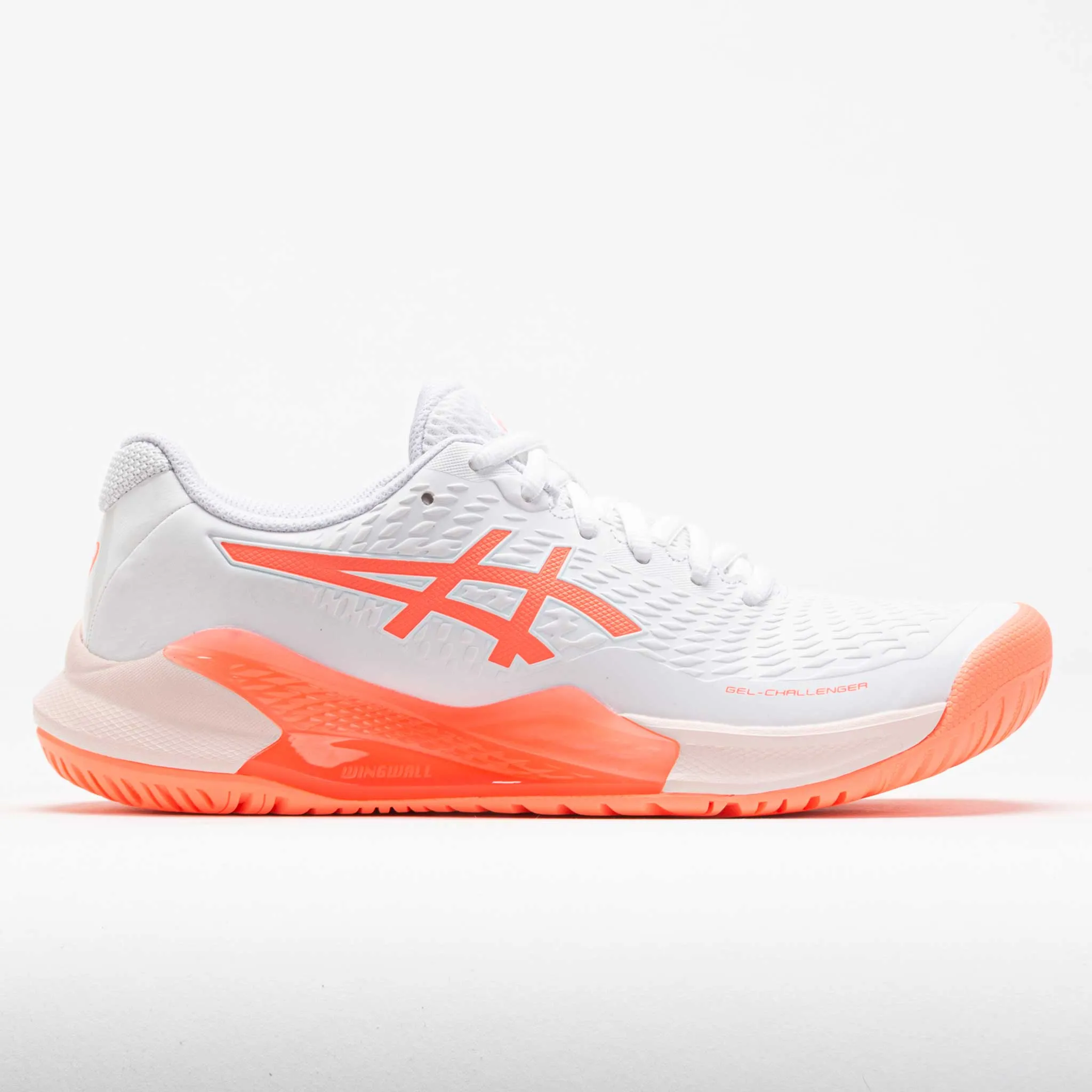 ASICS GEL-Challenger 14 Women's  White/Sun Coral mesh upper shoes