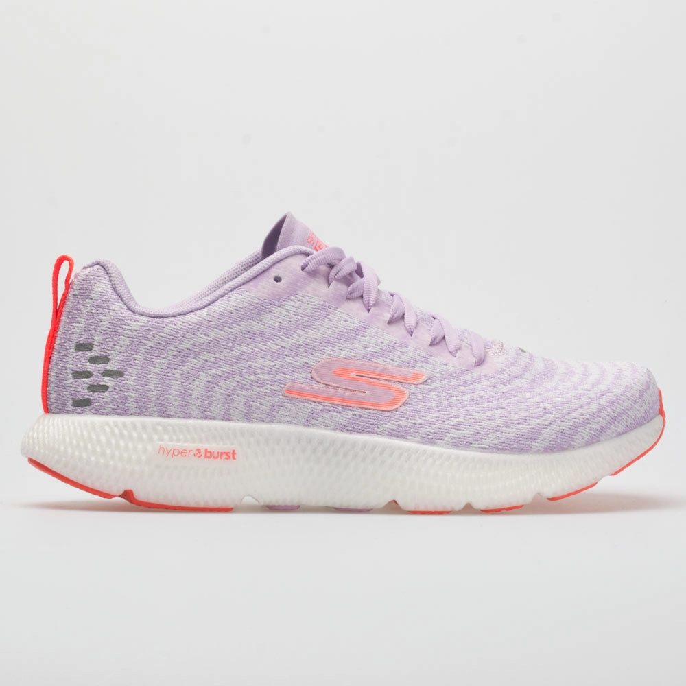 cross - country sleek - look Skechers GOrun 7  Women's  Lavender/Multi