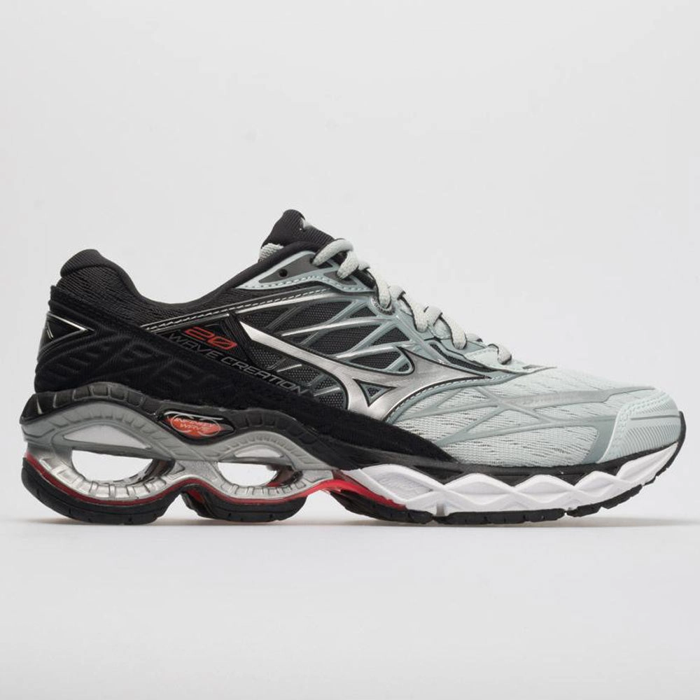 running for a way to stay resilient Mizuno Wave Creation 20 Women's  Sky Gray/Silver