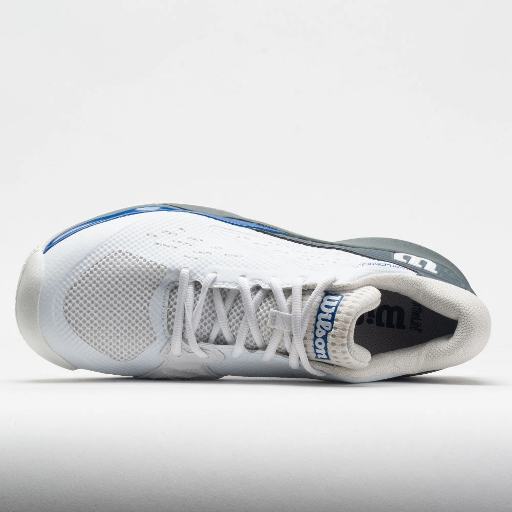 Ventilation holes Wilson Rush Pro Ace Pickler Men's  White/Stormy Weather/Classic Blue