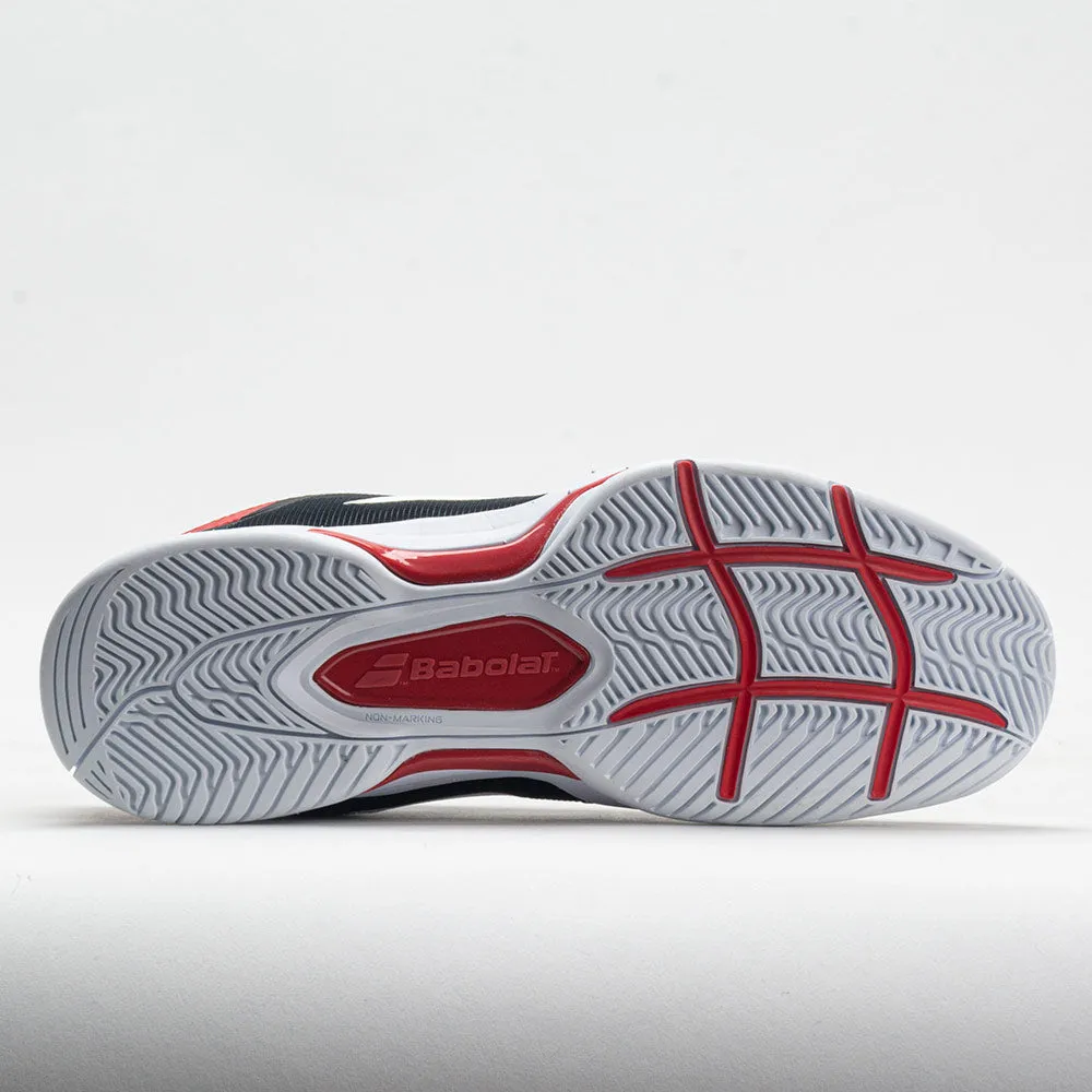 Babolat SFX3 Men's  Black/Poppy Red running in autumn shoes expert - approved