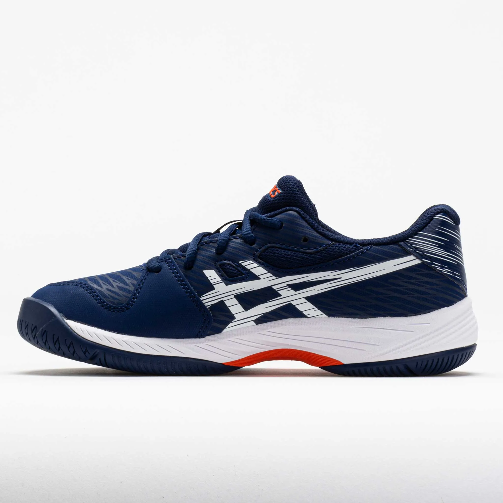 patent - leather - finish - design shoes ASICS GEL-Game 9 Junior  Blue Expanse/Pure Silver