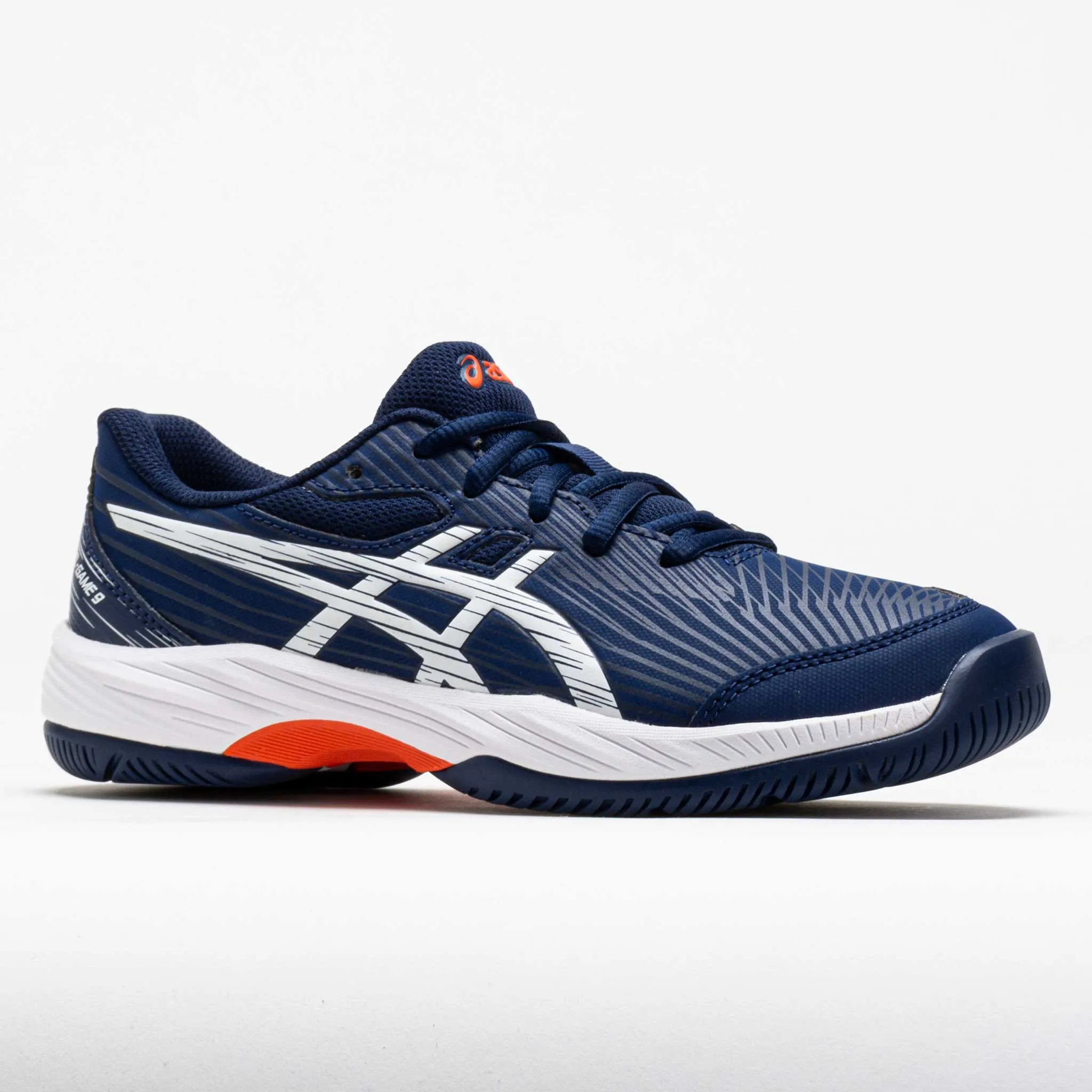 forefoot - padded running shoes cloudy - day shoes ASICS GEL-Game 9 Junior  Blue Expanse/Pure Silver