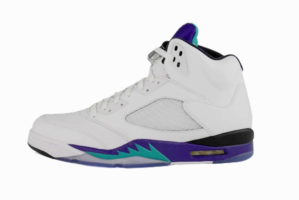 Air Jordan 5 Retro "Grape" warm - up