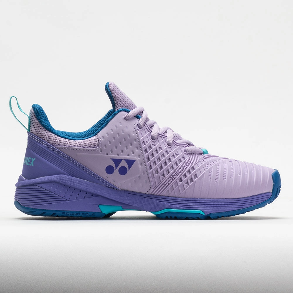 non - reflective shoes sports performance Yonex Power Cushion Sonicage 3 Clay Women's  Lilac