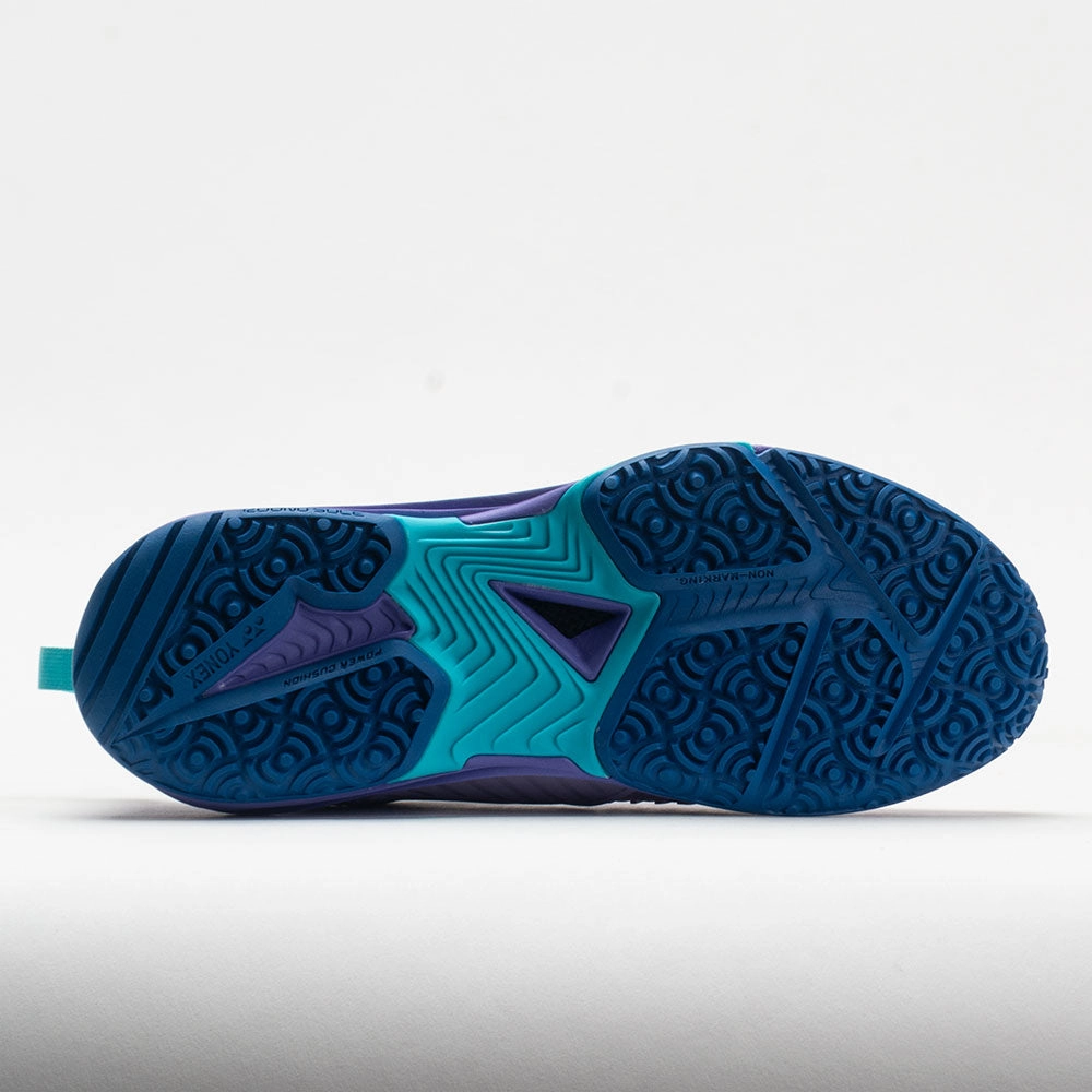 foot - flexibility running shoes outdoor running footgear Yonex Power Cushion Sonicage 3 Clay Women's  Lilac