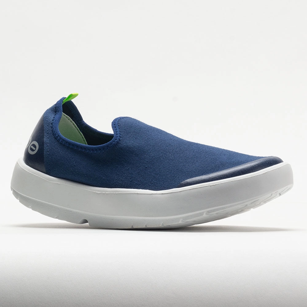 OOFOS OOmg eeZee Women's  White/Navy Wide - base