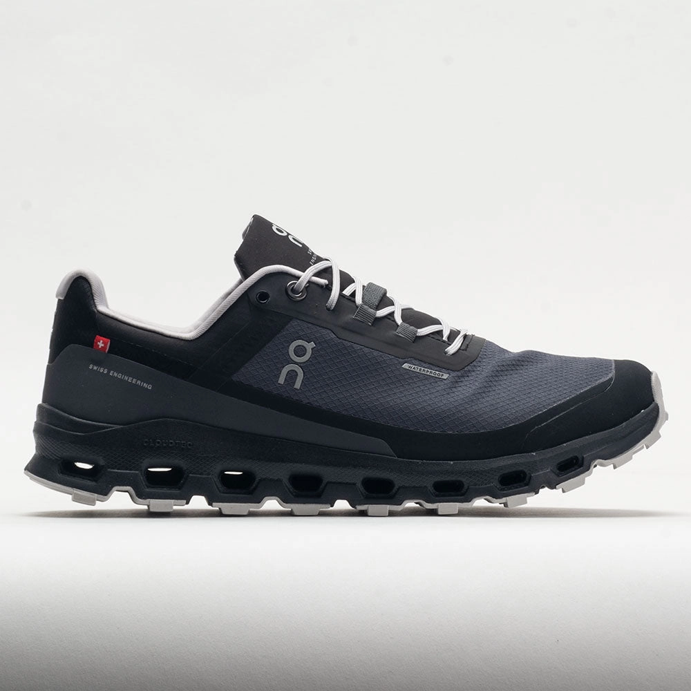 running efficiency Trail   Ready On Cloudvista Waterproof Men's  Eclipse/Black