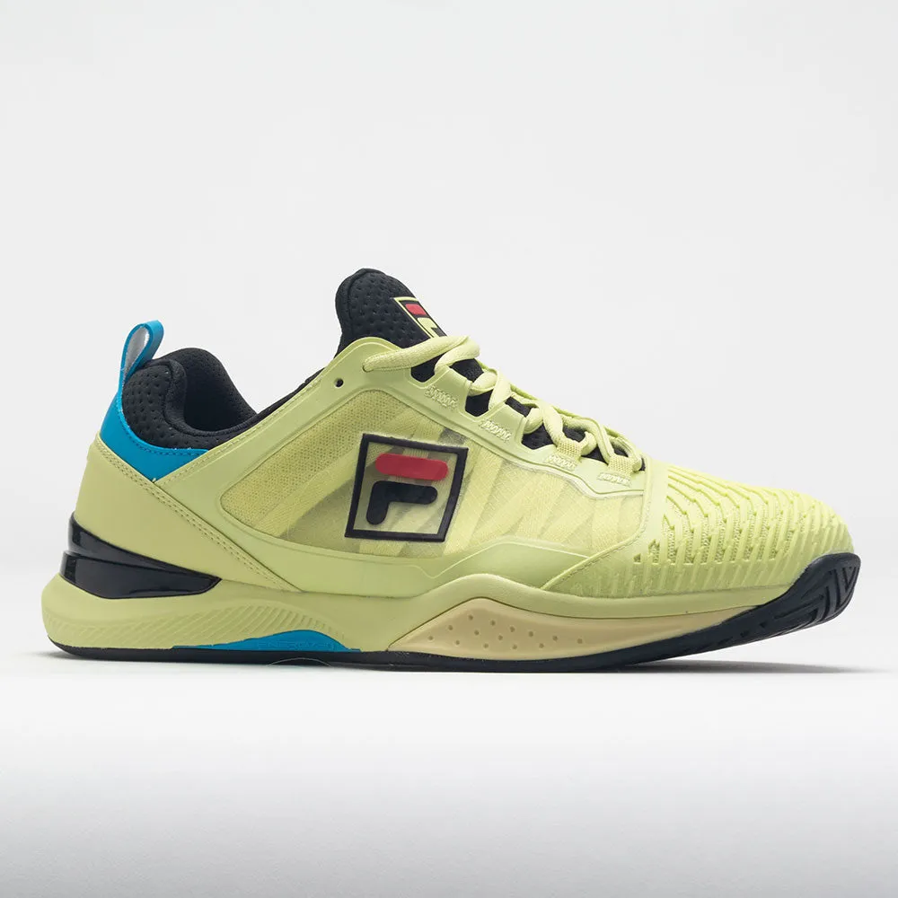 wave - cushion shoes Fila Speedserve Energized Men's  Lime Sherbet/Black/Hawaiian Ocean