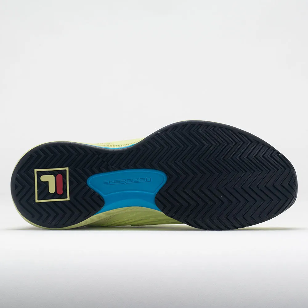 Fila Speedserve Energized Men's  Lime Sherbet/Black/Hawaiian Ocean tile - floor shoes