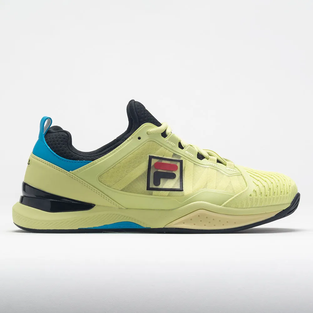 Entry - level racquetball shoes Fila Speedserve Energized Men's  Lime Sherbet/Black/Hawaiian Ocean