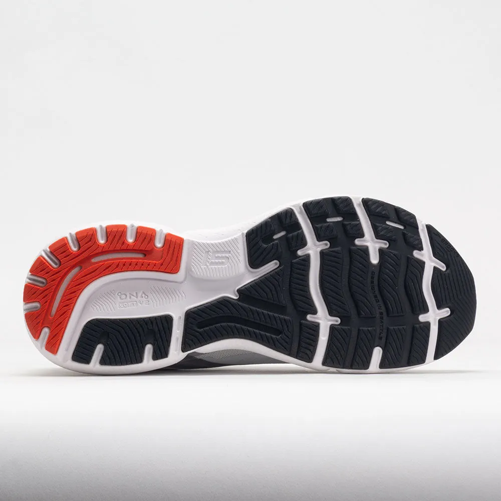 barefoot - style shoes Brooks Ghost 15 Men's  White/Black/Flame