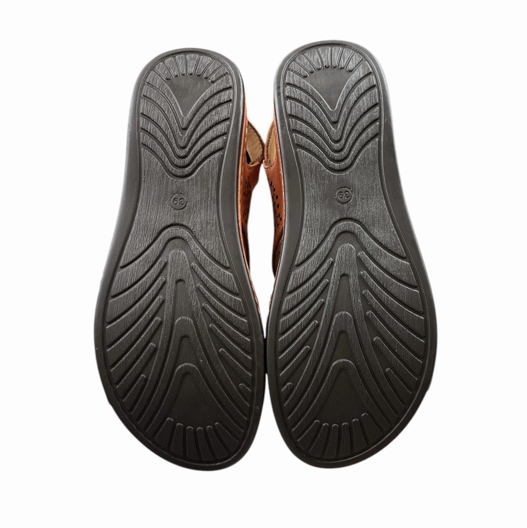 Nancy-02 Coral Leather Sandal Inserts