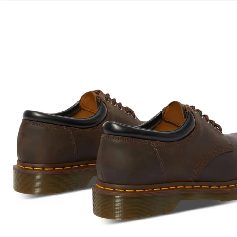 Pull On Style Street Fashion Gaucho Crazy Horse 5 Eye Shoe