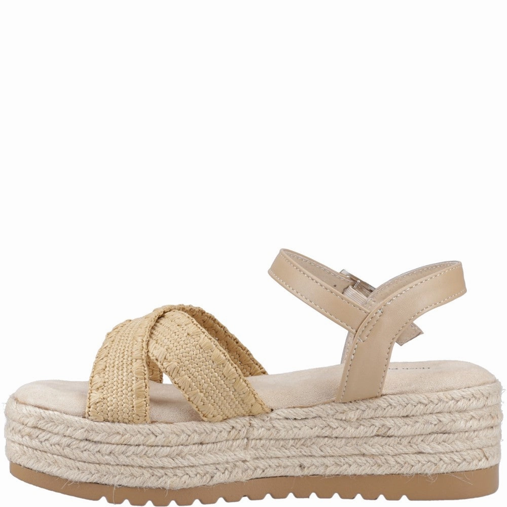 Casual Day synthetic material Hush Puppies Jemma Espadrille Sandal