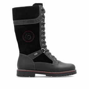 D9380-02 Black Tall Lace Ice Grips RTex Soft Padding