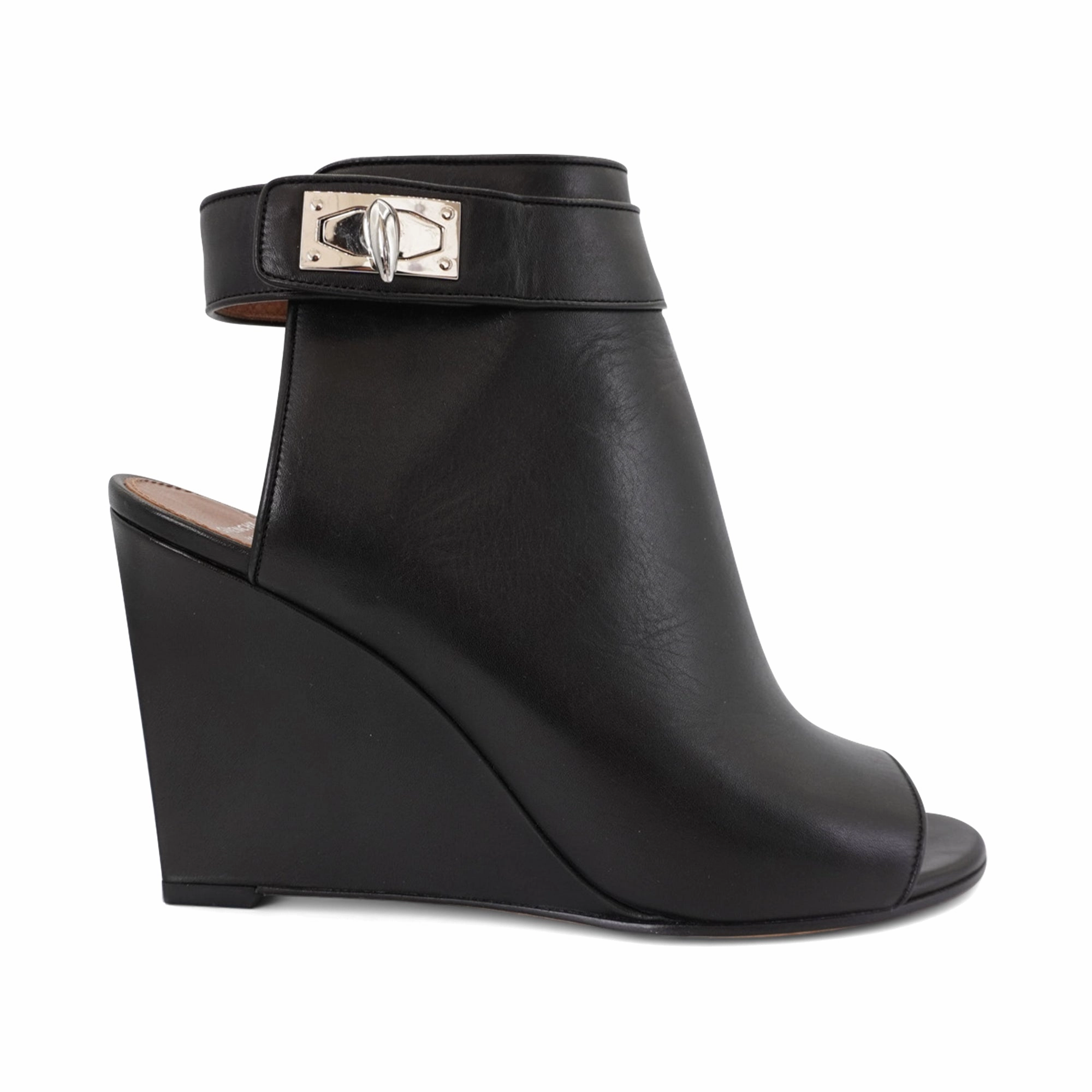 Chic Pumps Point Toe Givenchy Sharktooth Wedges - Women's 38