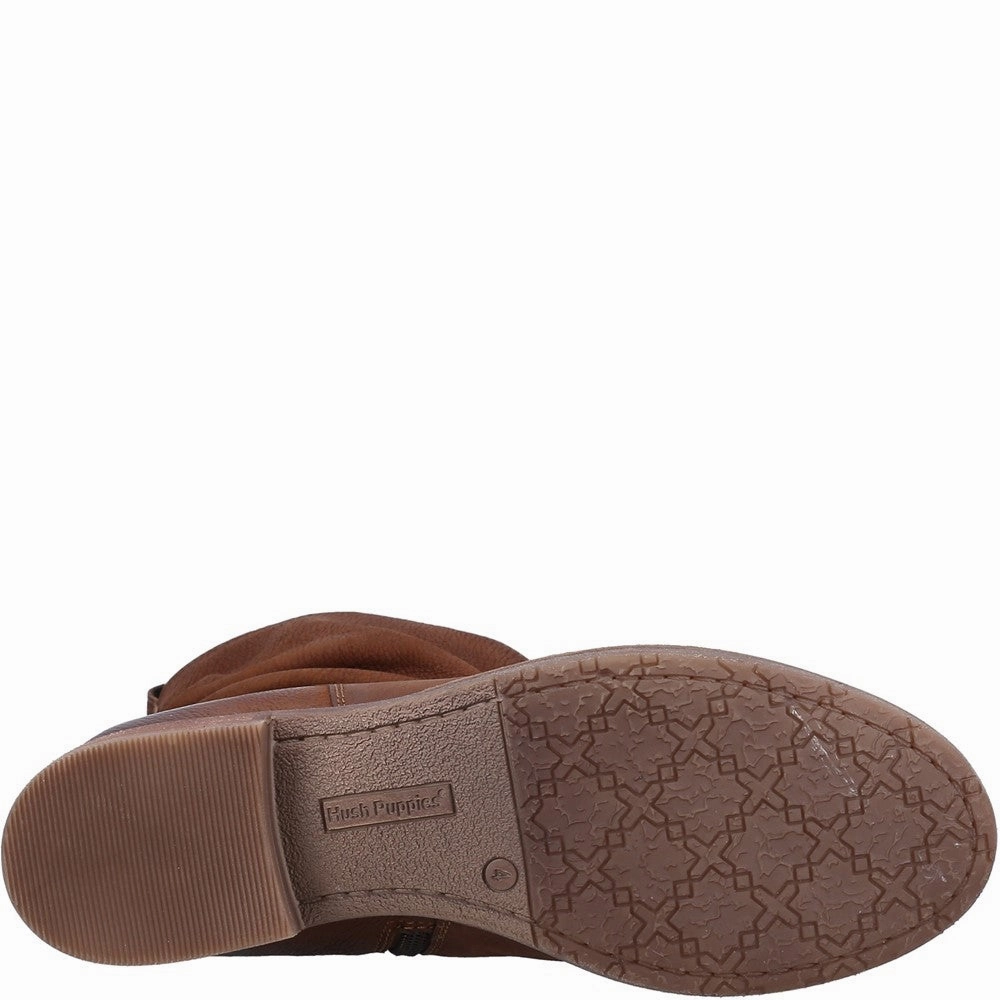 Hush Puppies Emilia Boot Desert Jog light texture