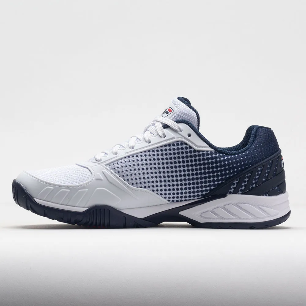 AdjustableLaces Fila Volley Zone Men's  White/FILA Navy/FILA Red