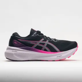 ASICS GEL-Kayano 30 Women's  Black/Lilac Hint amateur runner shoes running in a desert oasis area shoes