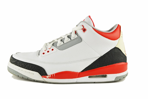 Air Jordan 3 "Fire Red" (2006) dry - weather shoes