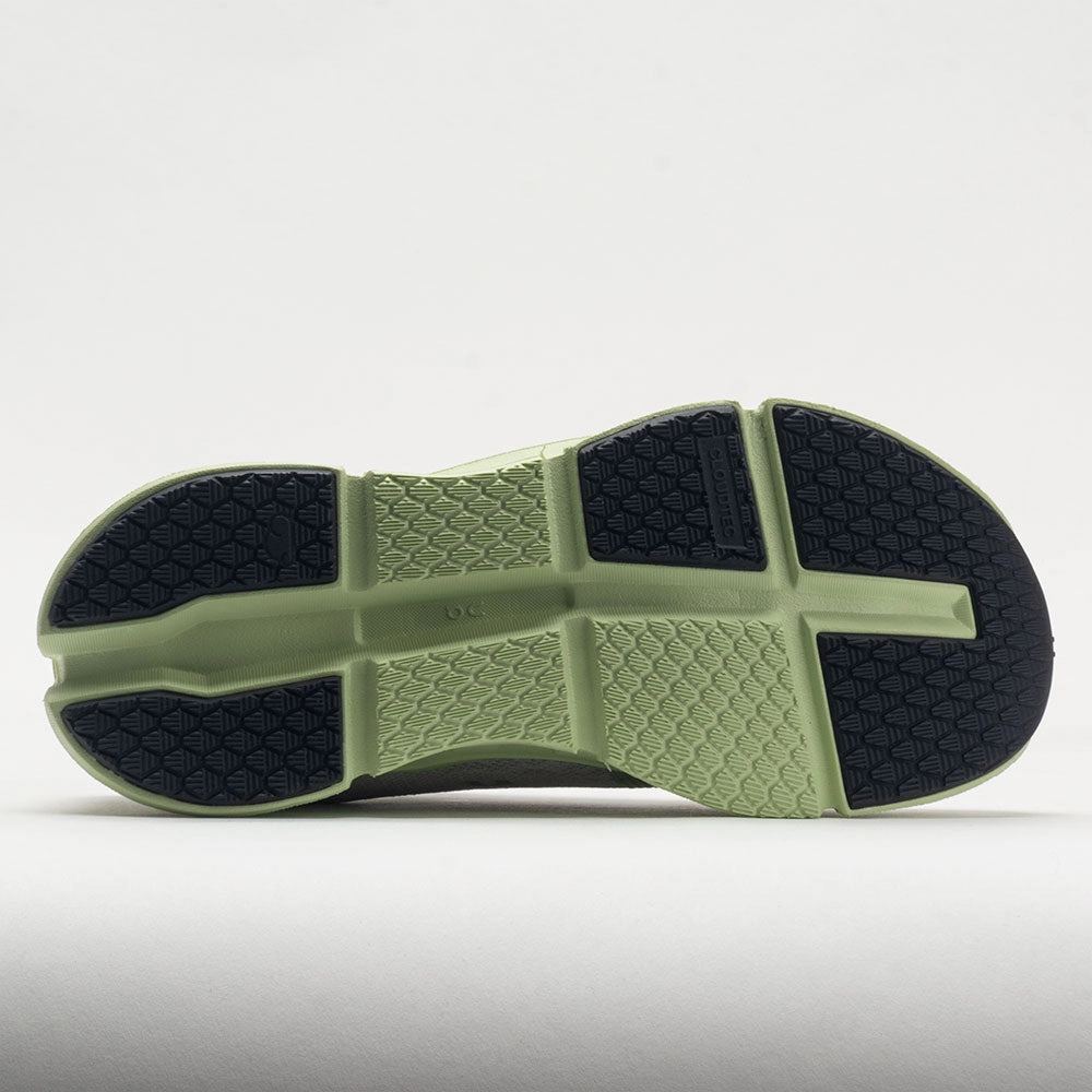 breathable running shoes On Cloudgo Women's  White/Meadow