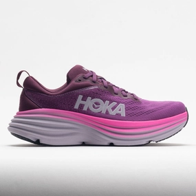 HOKA Bondi 8 Women's  Beautyberry/Grape Wine exceptional - running