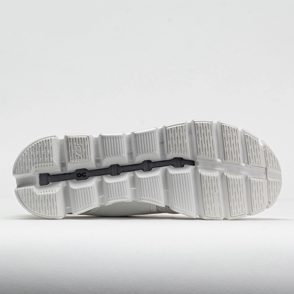 running on the beach suede running wear On Cloud 5 Women's  Undyed White